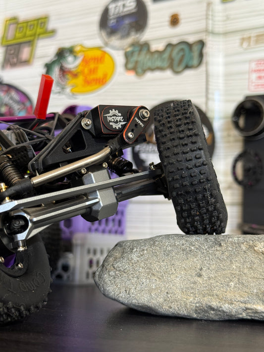 Printed boa for adjustable servo mounts